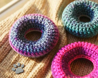 Set of 3 Cat Toy Rings