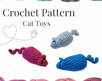 Crochet Mouse Toy Pattern, Beginner Friendly (Digital Download)