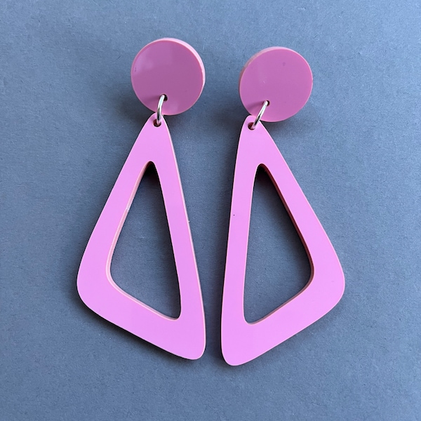 60s Mod Earrings - Etsy