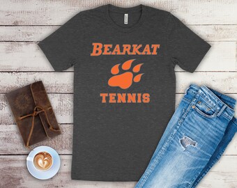 Bearkat Tennis - Paw Print