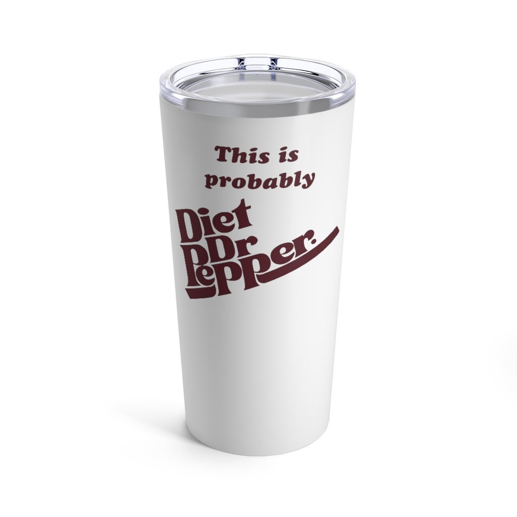 My tumbler arrived! Very nice! : r/DrPepper