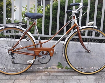 Altes französisches Fahrrad Motoconfort Vintage Bike 70'