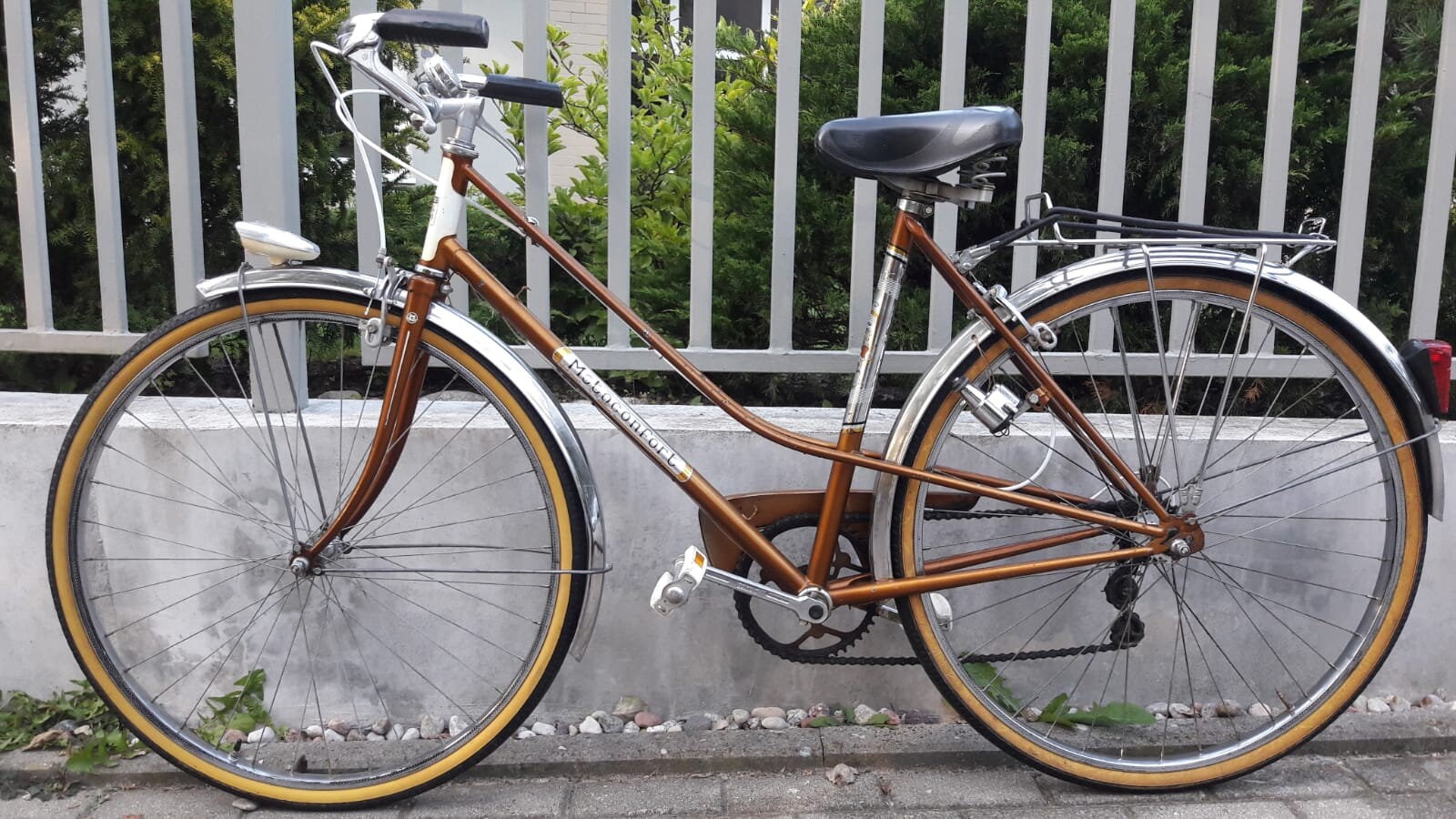 Old French Bicycle Motoconfort Vintage Bike 70 Etsy UK