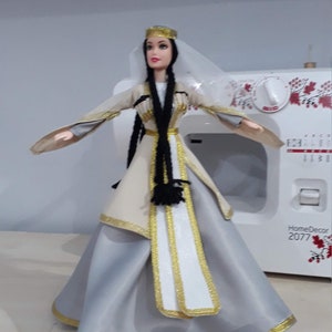 Doll with National Costume Georgia