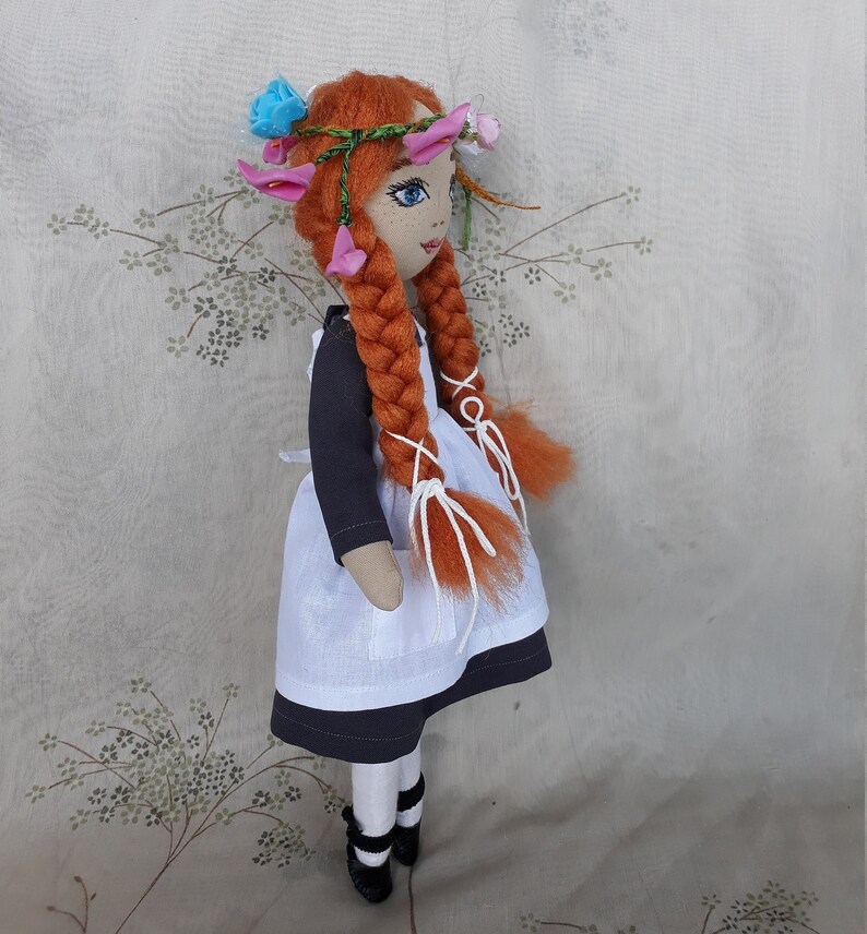 ANNE, Rag Doll, Canadian Girl, Story Friend, HANDMADE DOLL Etsy