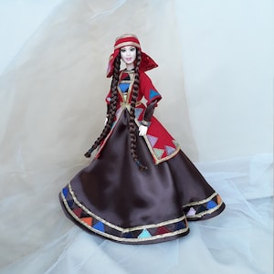 Doll with National Costume Georgia