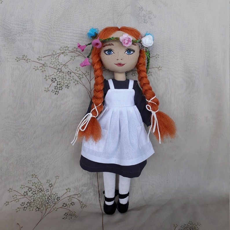 ANNE, Rag Doll, Canadian Girl, Story Friend, HANDMADE DOLL Etsy