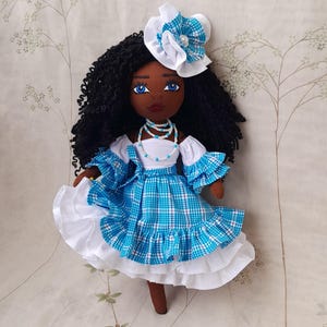 Black and Blue Plaid Dress - Etsy