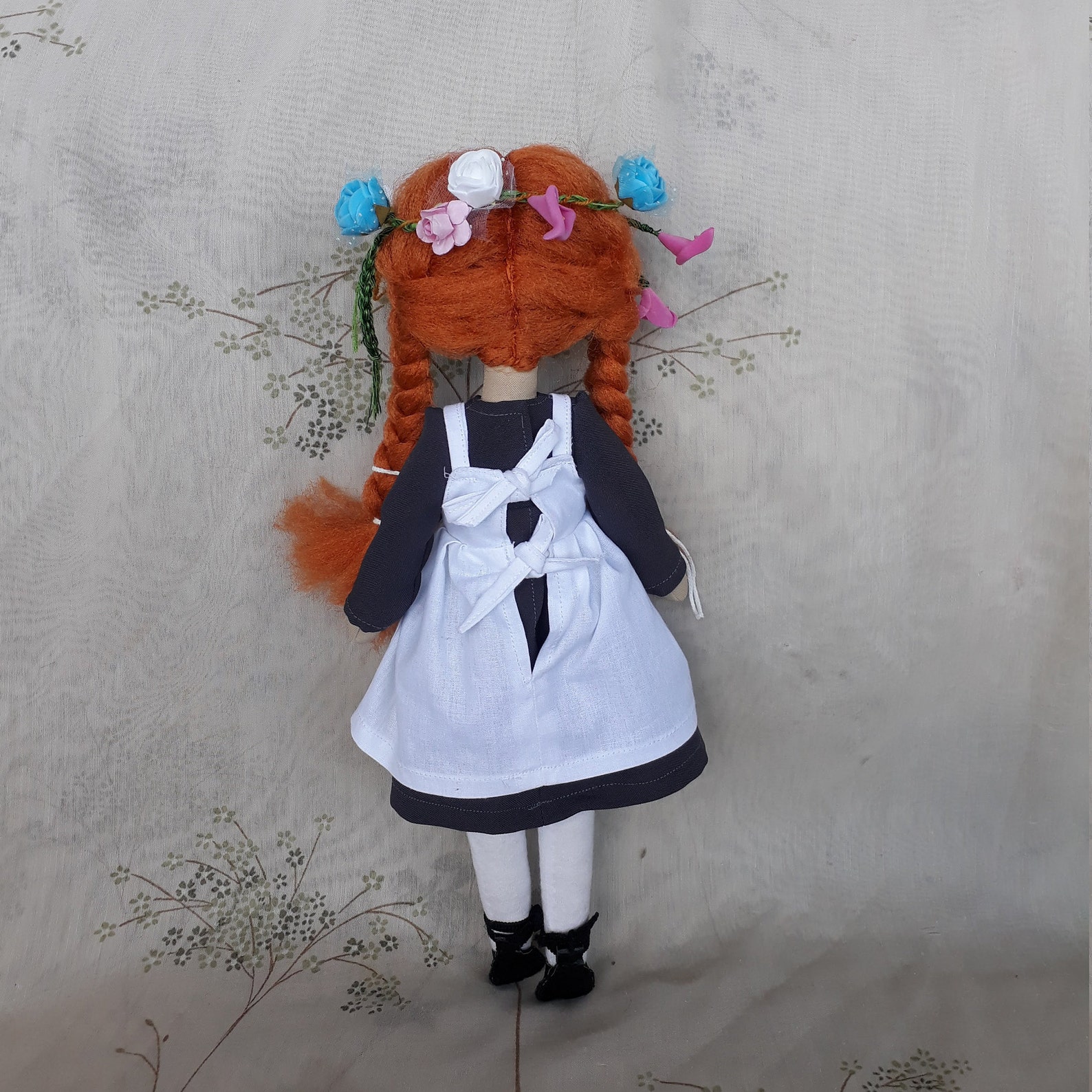 ANNE, Rag Doll, Canadian Girl, Story Friend, HANDMADE DOLL Etsy