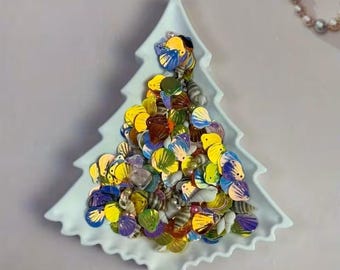 Silicone Mold: 1pc Christmas Tree Tray Mold (7.68" x 6.61") SHS140