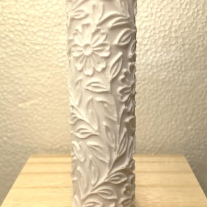Daisies Large Embossing Roller: Polymer and Air-Dry Clay Texture Tool