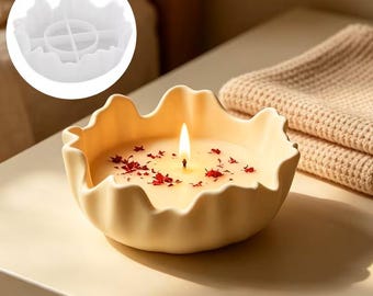 Silicone Mold: 1pc Irregular Tray Mold (5.24" x 1.65") SHS142
