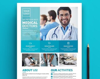 Medical Flyer Etsy