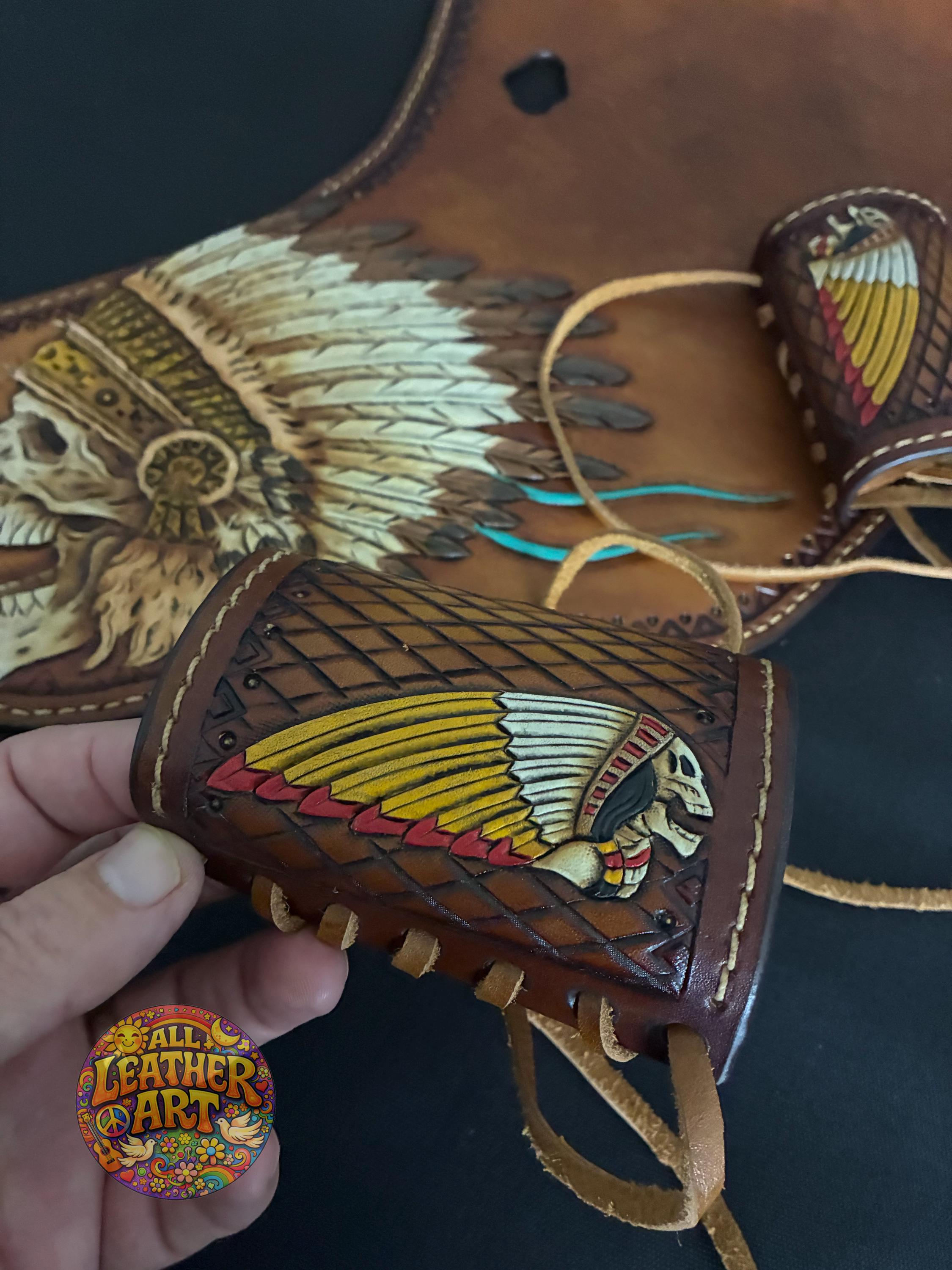Promotional Set – Heat Shield + Grip Covers for Indian Scout