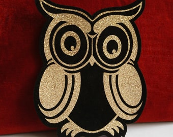 Owl Iron On Embroidered Patch Logo – Patch Collection
