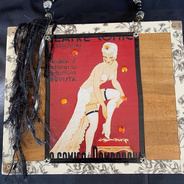 Vintage Cigar Box Purse SOLD AS IS