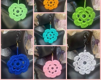 Flores tejidas - Etsy México Flores tejidas - Etsy México