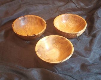 Handmade Turned Black Locust Bowl