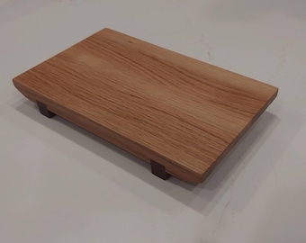 White Oak Sushi Board: Small Charcuterie Serving Tray