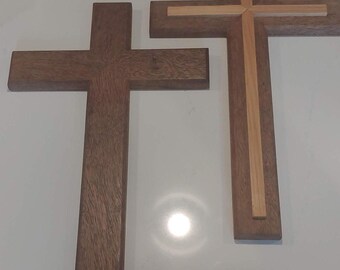 Handmade Mahogany Crosses