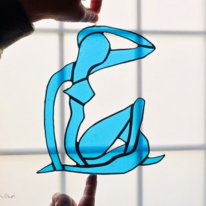Stained Glass Hommage for Matisse