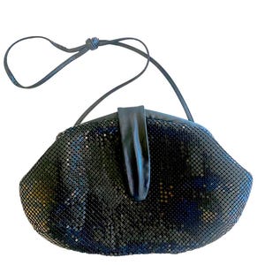 Vintage Chainmail Rhinestone Mesh Purse