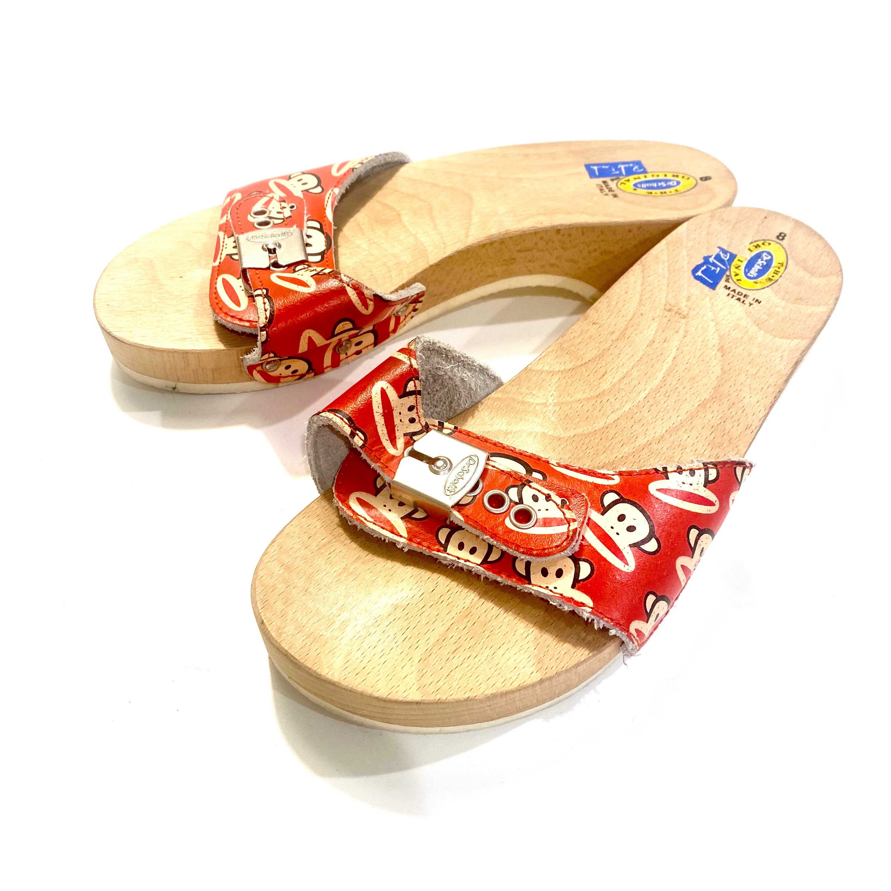 Scholl houten sandalen - Etsy Nederland