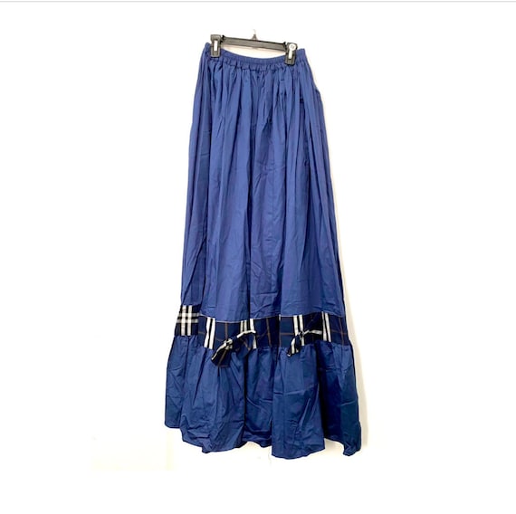 Vintage Prairie Tiered Ruffle Hem Skirt