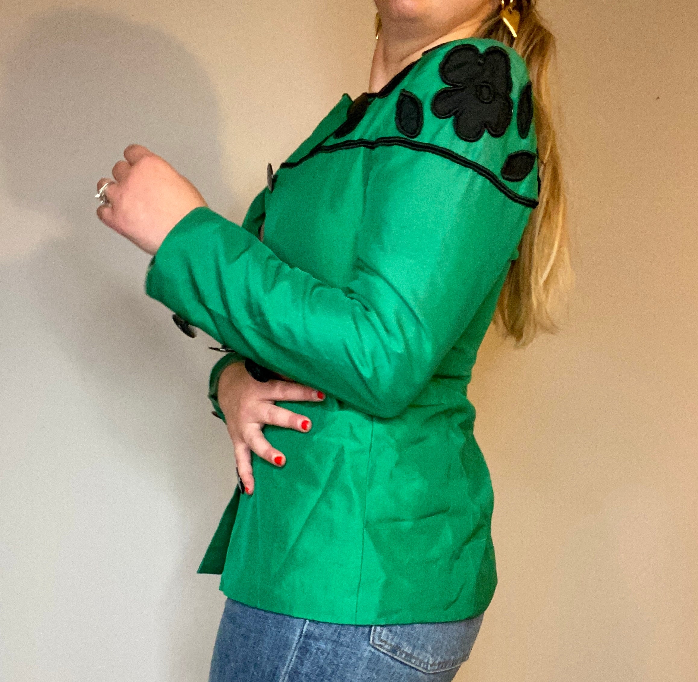 Vintage Emerald Green 90s Blazer Etsy vintage-emerald-green-90s-blazer-etsy