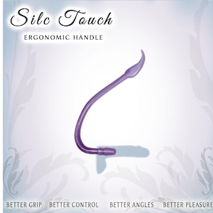Impugnatura per sex toy Vac-U-Lock / Presa e portata migliori / Realizzata a mano negli Stati Uniti / Silc Touch v2. - Md.