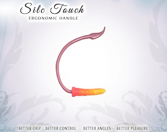 Ergonomic Sex Toy Handle - Better grip, better reach, better pleasure - Silc Touch v1.  -  Vac-U-Lock - Md