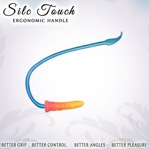 Sex Toy Handle - Silc Touch - Long  - Vac-U-Lock