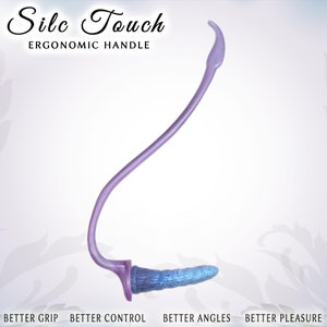 Sex Toy Handle - Silc Touch v2. -  Suction Cup - Lg