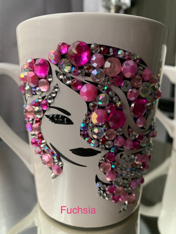 Personalized Bling Coffee Mug Etsy