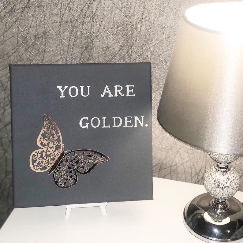 3D Wall Art Quote
