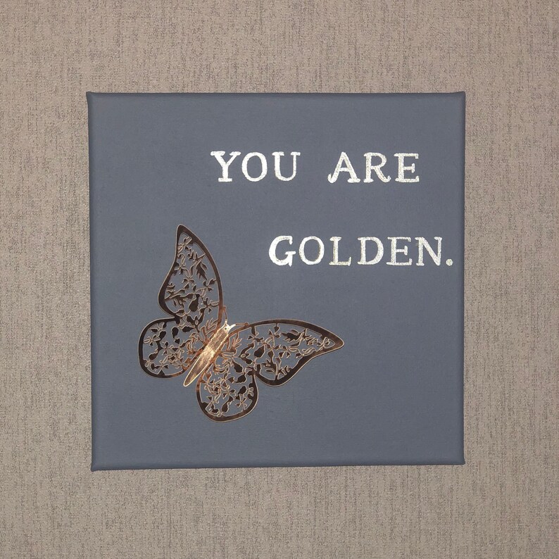 3D Wall Art Quote