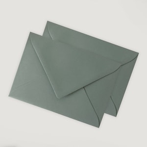 "Eucalyptus" envelope – DIN C6 envelope for cards and invitations