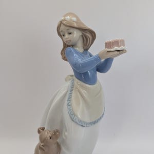 Collectable Lladro Nao Figural Group - &quot;Puppies&#39; Birthday&quot; #1045 - 1987
