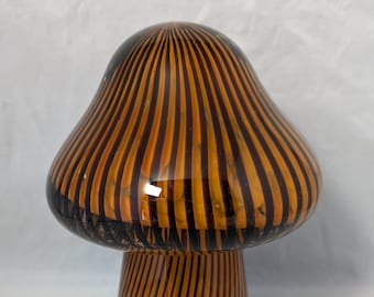 Contemporary Studio Glass Mushroom Paperweight
