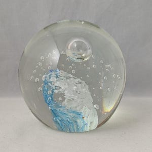 Collectable Studio Spherical Glass Paperweight