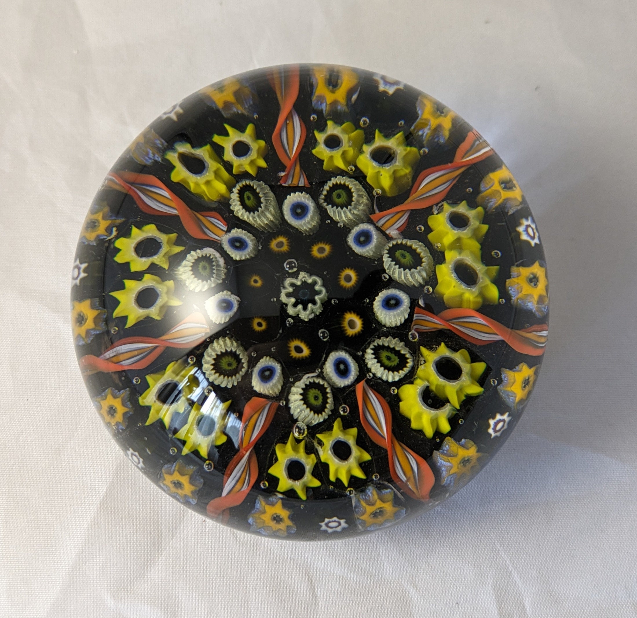 スコットランド製 ブラック ストラザーン ペーパーウェイト ⚛️パース