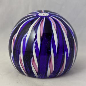 Vintage Collectable Selkirk Glass Paperweight - Charles and Diana Wedding