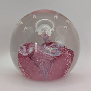 Vintage Collectable Caithness Paperweight - Unnamed And Unsigned
