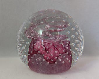 Vintage Collectable Caithness Paperweight - "Cauldron"