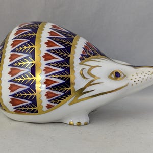 Vintage Collectable Royal Crown Derby Paperweight - Hedgehog