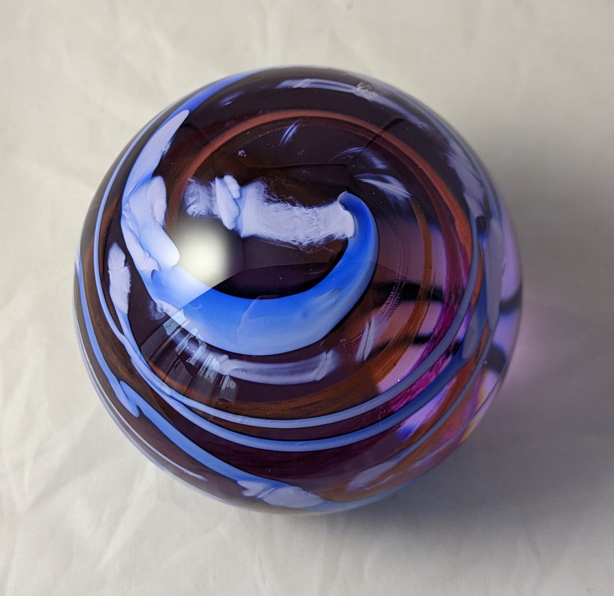 ヴィンテージ　Caithness ペーパーウェイト　ローズ＆レディバード　英国 Vintage Collectable Caithness Glass Paperweight - Vibrance - Etsy