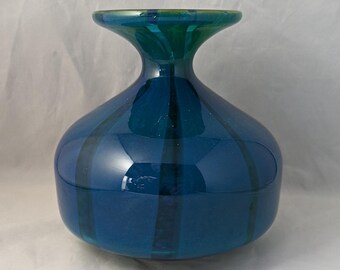 大きなストライプ模様のコレクターズアイテム、イムディーナガラスの