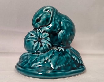 Figurine En Grès Peint Poole Pottery - Oiseau Par Barbara Linley-Adams - Hauteur 7 Pouces, Occasion