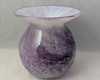 Hübsche Studio Glass Vase aus Glas