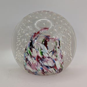 Vintage Collectable Caithness Paperweight - &quot;Cauldron Rainbow&quot; - Numbered